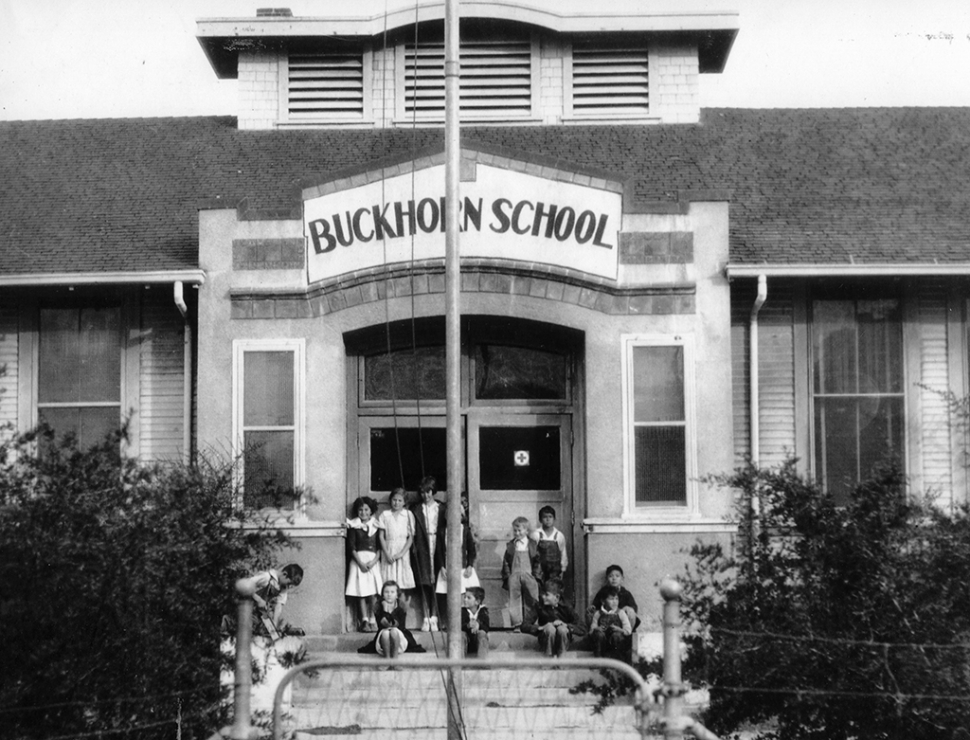 Buckhorn School circa 1920.