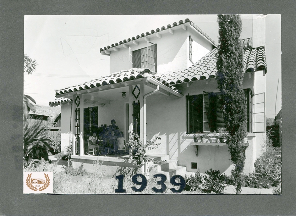 Inadomi home on Main and Clay in 1939.