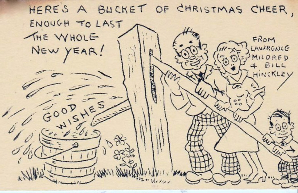 Hinckley Christmas card.