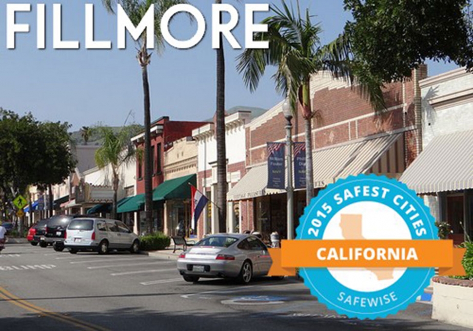 Photo of downtown Fillmore courtesy of Safewise.com