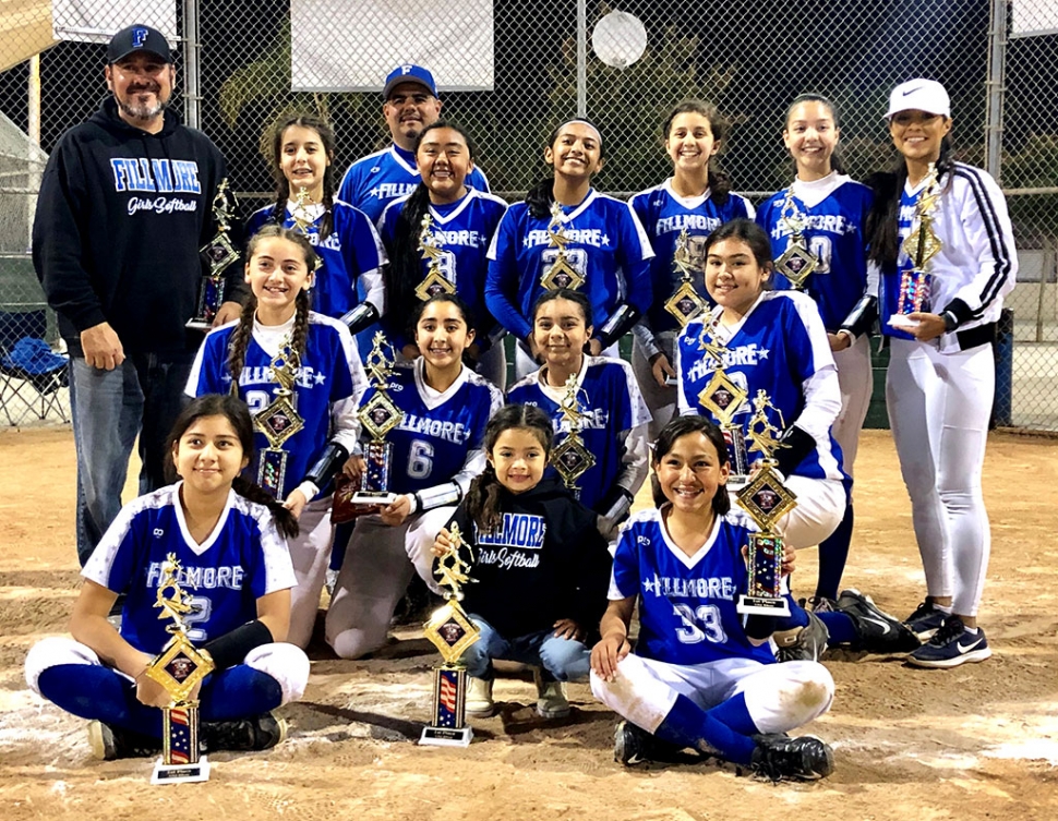 The Fillmore 12U All Star Team that will compete at the District Playoff’s on Friday, June 14th at 6 p.m. in Oxnard, which is a California State Qualifier. Photo courtesy Stephanie Cardona.