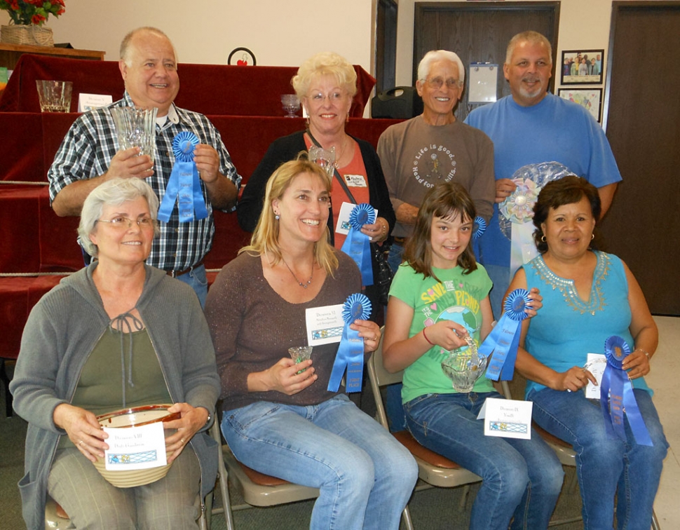 Pictured are Ray Llyod, Luanne Perez, Jack Stethem, Mark Ortega, Carmen Zermeno, Loni Larson, Katie Berber and Bene Amborsio.