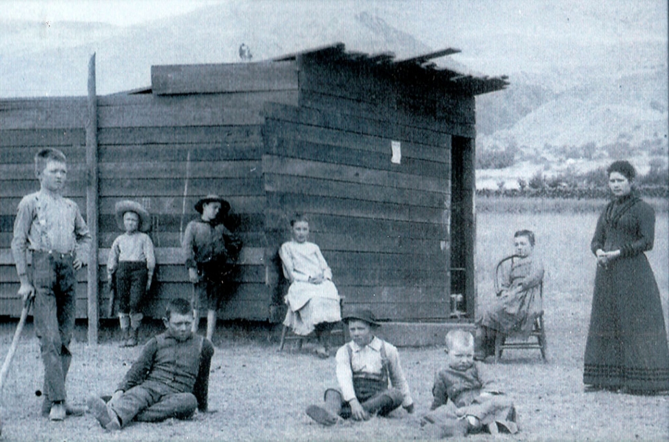 Cactus Flat School, 1889.