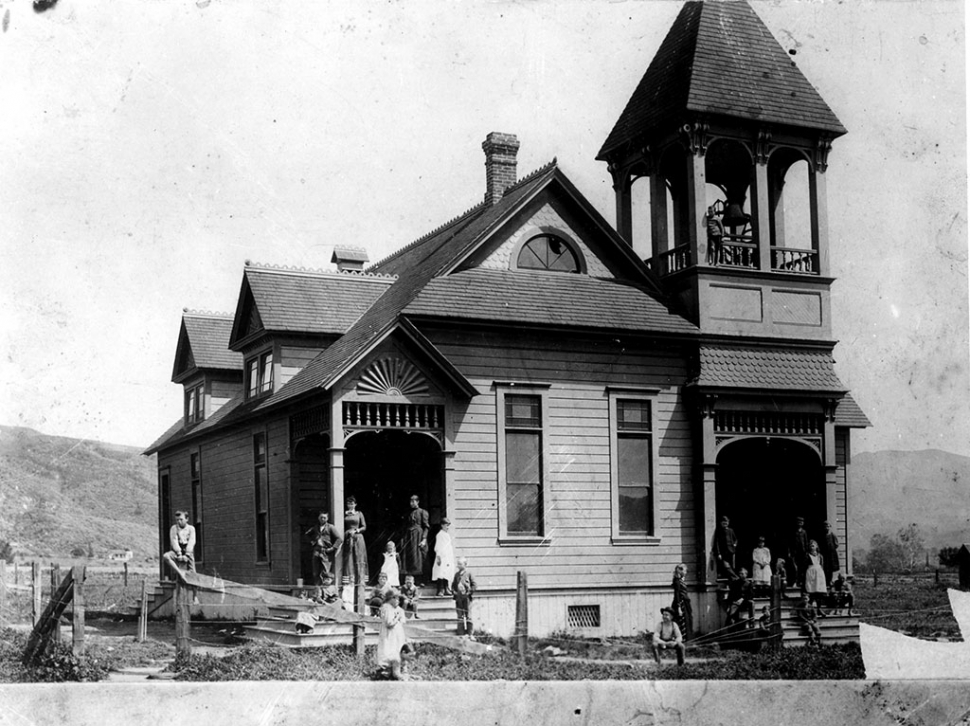 Mountain View School, 1892 (built in 1890)