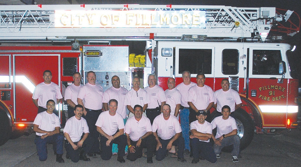 Members of the Fillmore Volunteer Fire Department 