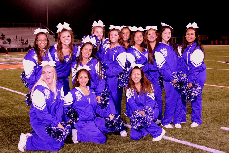 Varsity Cheer after Flashes win