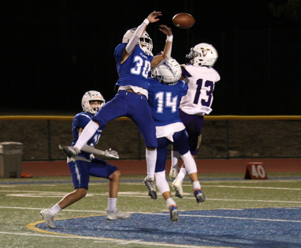 On Friday, September 23rd, the Fillmore Flashes held their 2022 Homecoming Game. JV hosted Burbank and defeated them with a final score 35–0. Varsity defeated Vasquez High school 69–0. Fillmore Varsity #4 Anthony Tafoya broke the county record scoring 7 touchdowns for the night. The next game for the Flashes will be a Home game on Friday, October 7th against Nordhoff High School at 7pm for Varsity. Flashes Varsity are 4–2 overall. 