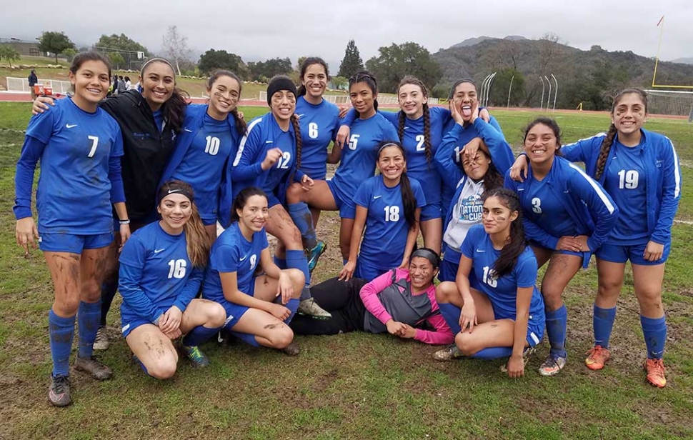 Fillmore Flashes Girls Soccer opened their league on January 3rd, against Santa Clara. Freshman Ana Cuvarrubias led the way with 6 goals. Final score 10-1. On January 5th, the Lady Flashes lost in a close game against Nordoff 3-1. Grace Topete scored the only goal. On January 10th, the Flashes took on Villanova and won 14-0 behind Ana Cuvarrubias 5 goals. Reylene Martinez, Lupita Bravo, Valerie Hernandez, Alexis Mejia, each had a goal. Anahi Andrade scored 3 goals and Danielle Negrete put 2 away. Written by Coach Omero Martinez.