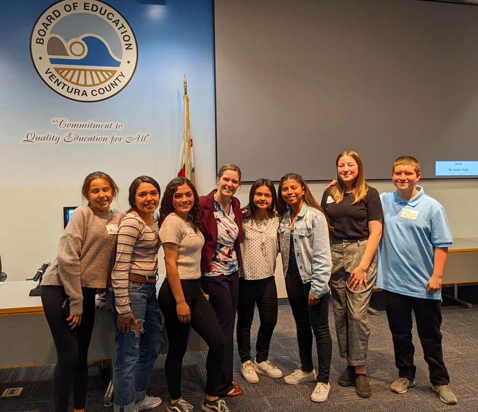 Congratulations to our Fillmore Middle School History Day Competition entrants, all of whom placed in the county competition, and are eligible to move on to the state competition in May. Great work Bulldogs! Courtesy Fillmore Middle School blog.