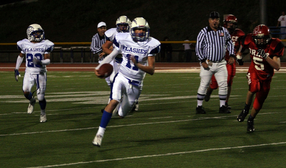 Corey Cole was unstoppable Friday night. Cole rushed for 5 touchdowns and passed for another.