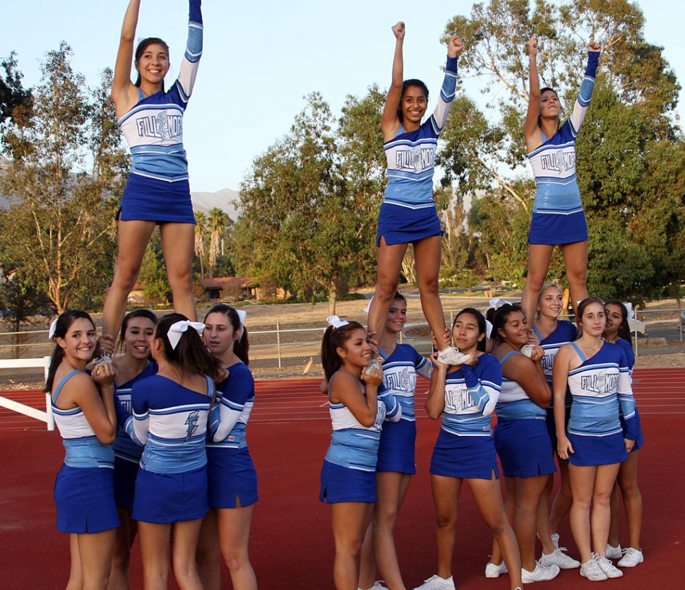 JV Cheerleaders.