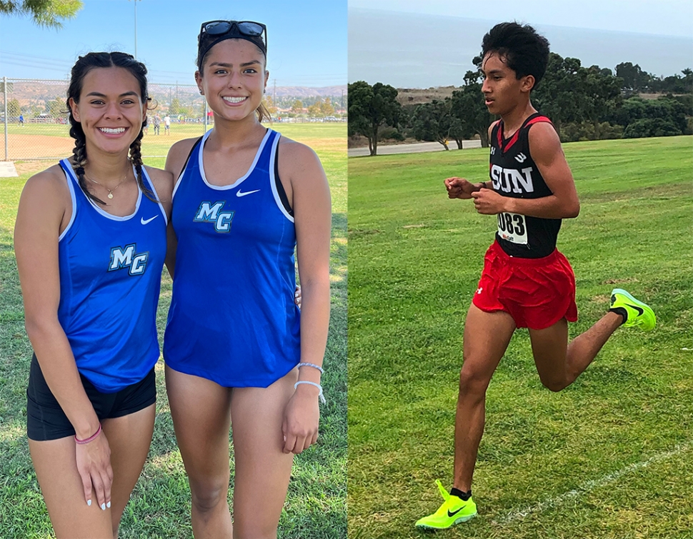 Pictured above are FHS Alumni Alianna Tapia and Vanessa Avila who were instrumental in Moorpark qualifying for the State Finals this past Saturday, November 19th in Fresno. Right is former Flash Camilo Torres who led the Cal State University of Northridge Matadors to the NCAA Division 1 West Regional Finals; he also broke the CSUN 10k Division I school record for freshmen and was selected as male student/athlete for the week of November 14th. Photos Credit FHS Cross Country Coach Kim Tafoya.