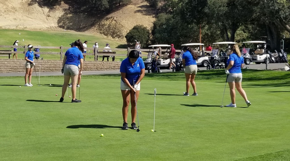 FHS hosted the second round of the Citrus View league girls golf and came away victorious beating everyone with a low score of 239. FHS was lead by Destiny Menjuga with a low score of 44. Fillmore is tied with Nordhoff at 9 points each going into Thursday's 3rd round match at the Seebee course in Hueneme. Submitted by Coach Dave MacDonald.