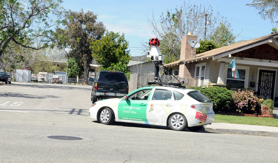 Google Maps Street View paid another visit to Fillmore Tuesday. Weaving its path through our city streets its cameras and satellite equipment (on the car’s mast) capture photos of every house and every address, which can be found on the internet anywhere in the world.