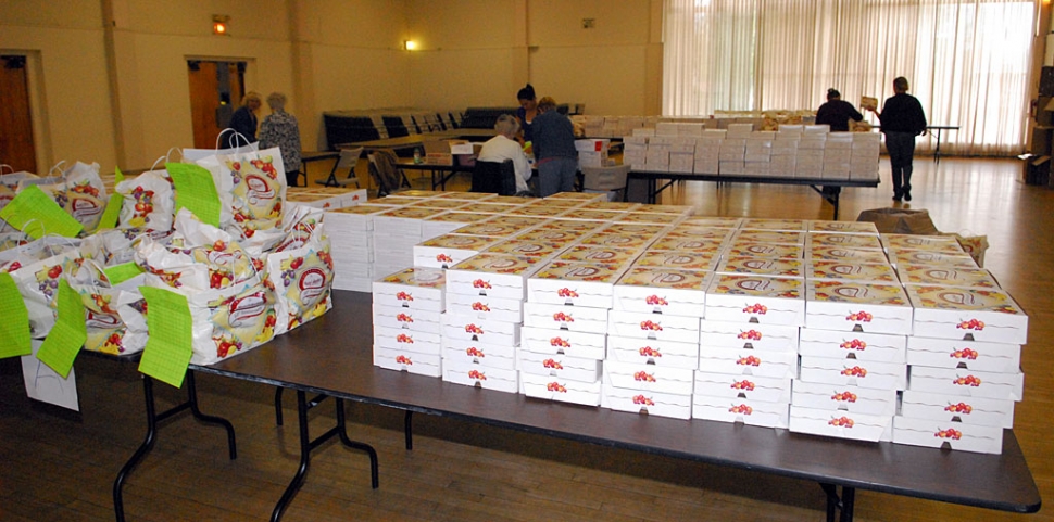 Grad Nite Live pie sale coordinator Raelene Chaney pulled off another year of record-breaking pie sales-- 1,435 pies sold!