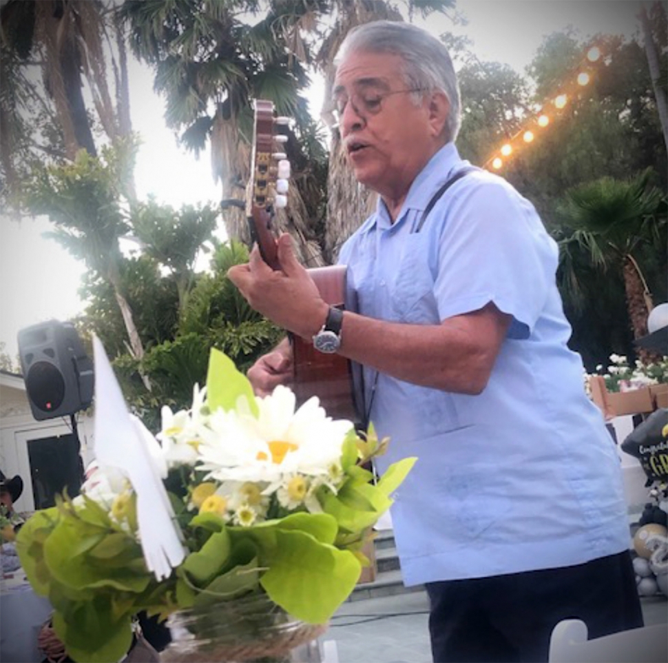 Everto “Veto” Ruiz, Professor of Chicano Studies at California State University Northridge and Social Activist, delivered an inspirational message and performed the song 