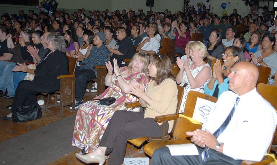 Graduation was well attended by family, friends and distinguished guests.