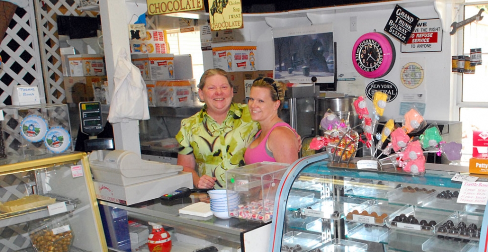 Owner Cheryl Mattley (and daughter Sarah Butler) is closing Joanna’s Ice Cream Shop after 10 years in Fillmore (two on Central Avenue and eight on Main Street, in Central Park).