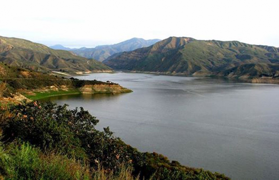 Lake Piru in enjoyed by surrounding communities for its boating, fishing and swimming. Waters can get rough in the high afternoon winds, as they did Sunday when a boat carrying 14 overturned.