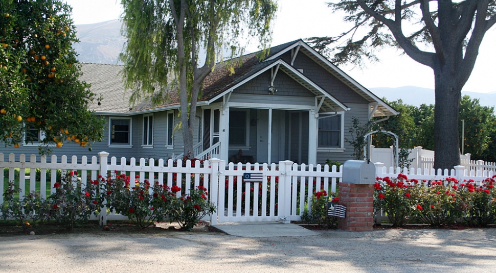 The home of Brandon and Adrienne Theising on Los Angeles Ave in Bardsdale.