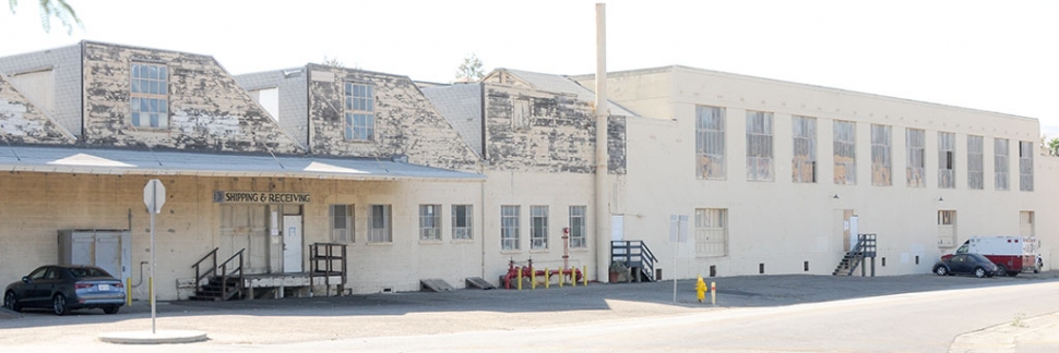 Pictured is the Citrus Packing House which has been yellow tagged by the City of Fillmore until corrections are made. Tenants of the building have voiced their frustrations about the treatment and limited hours of operation imposed by the City.