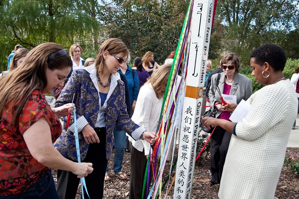 2011 Peace Pole ceremony