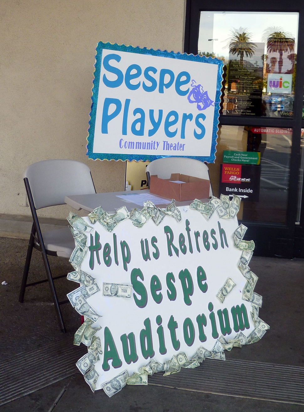 The Fillmore High School drama club kids were in front of Vons Saturday and Sunday, passing out info fliers for voting on the Pepsi Challenge.