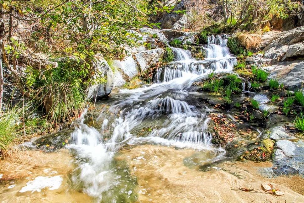 Photo of the Week by Bob Crum. Brush Creek Falls, North of Kernville, Ca. Data: ISO 100, 18mm, f/19 @ 1/
8 seconds.