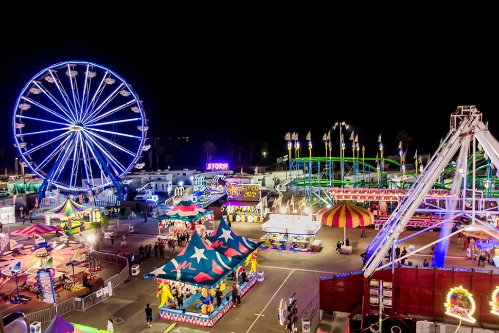 Photo of the Week: "Ventura County Fair 2016 Midway" by Bob Crum. Photo data: ISO 200, 16mm, f/4.0 at 1/20th second.