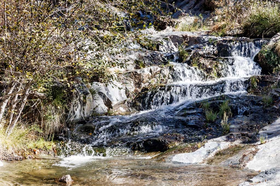 Photo of the Week "Brush Creek falls, north of Kernville" by Bob Crum. Photo data: ISO 320, Canon EF-S 15-85 lens @63mm, f/11, 1/80 second.