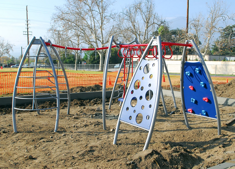 A new playground was put in at Sespe School over the Winter break. What a surprise for the children when they return to school.
