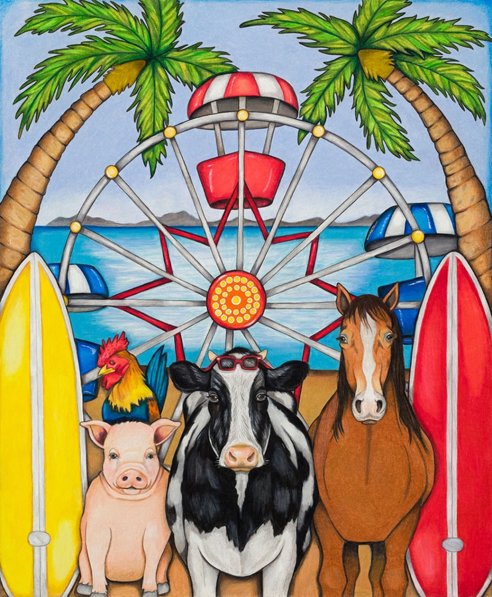 Pictured is the first place winner of this year’s 10th Annual Ventura Country Fair Poster Contest which was won by Daríanna Vásquez of Santa Paula. 