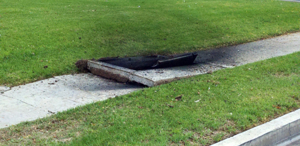 Upon arrival, fire personnel found a smoldering underground utility box that had exploded and lifted the cement volt box several inches above the ground. No injuries to report and Fillmore Fire cordoned off the area until Edison arrived on scene. Approximately 1,000 Edison customers were without power for about an hour.