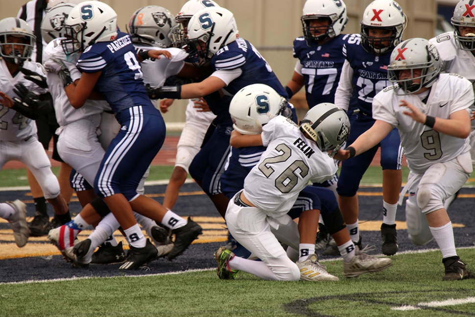 On Saturday, November 6th, the Raiders Sophomores took on Saugus Navy in a playoff game at Dos Pueblos High. No score posted at press time.