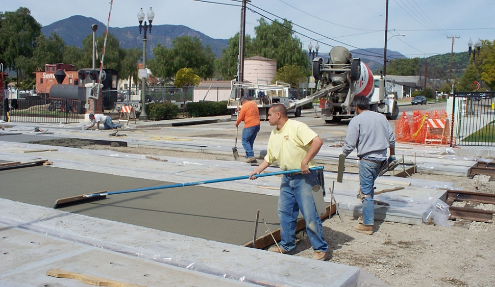 Mountain View is still closed but work looks close to completion.