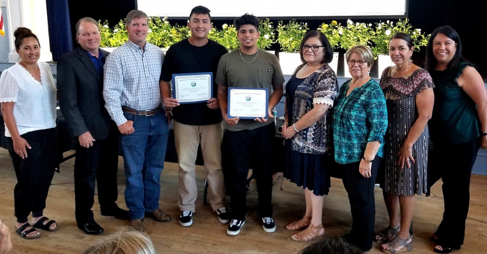 Spring 1st Team All League BASEBALL: Jathan Magana and Ivan Becerra.