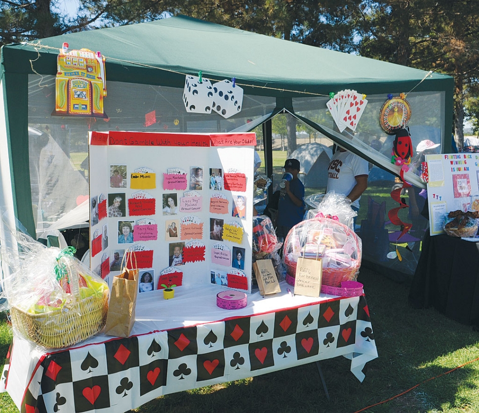 Last Saturday the Fillmore/Piru Relay for Life held their annual 24 hour walk for cancer. Despite the hot weather, the event was well attended. There were several booths and fun entertainment. The event started at 10:00 a.m. Saturday morning and ended Sunday at 10:00 a.m. This event brings in thousands of dollars which go to all types of cancer research. 