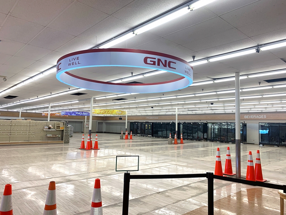 Due to the severe June 1st flooding caused by broken water lines under the foundation, Rite Aid is now open for pharmacy needs only. The store has been gutted and a complete remodel will take place before reopening. No timeline has been announced.
