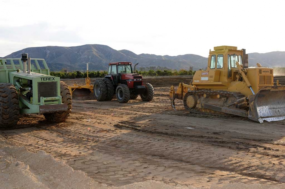 On Tuesday, November 28th heavy earth moving equipment was seen at the southwest corner of River and D Streets, where Rotorcraft Support, Inc. is to begin building a private heliport for maintenance and repair facility.