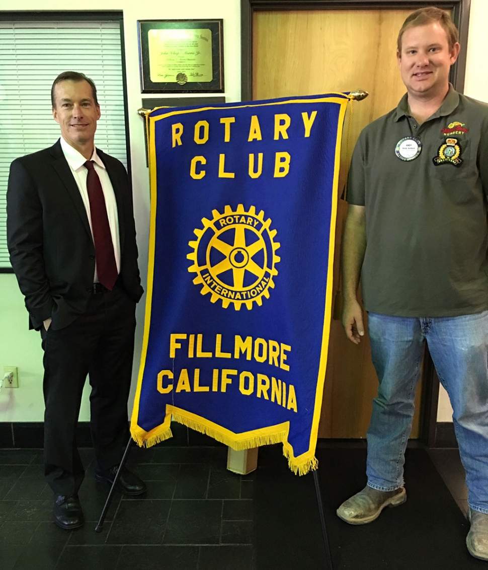 Kimo Hildreth, Investigator for the DA’s office and part of the Cyber Crime and Cyber Security Division, was the speaker at Fillmore Rotary. He talked about all kinds of scams including phone, mail, and internet; many of them coming from Nigeria. With the internet scam, people meet online, become friends, and the victim may even send money. Some advice from Hildreth; if you can’t meet for coffee with this person, it’s a scam. It could be anyone, any age, talking to you. If you receive an email or letter asking for money, with many misspellings, especially the use of the little “i”, it is a scam. Using free wifi can lead to problems also. You should use more than one password and it should have 15 digits. Be careful and be aware! Photo courtesy Martha Richardson.