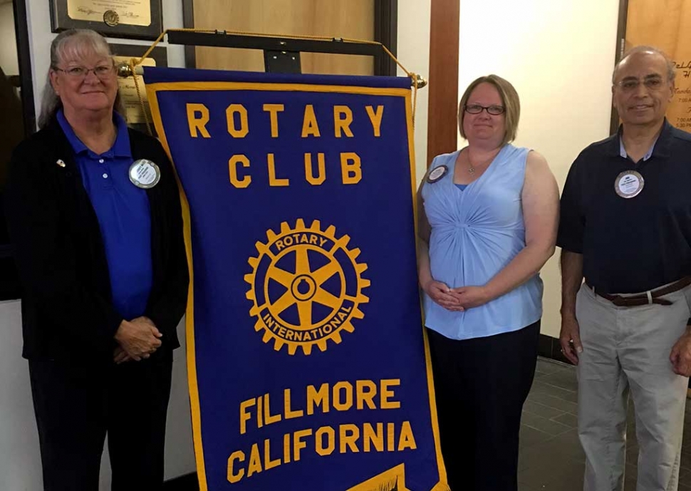 Fillmore Rotary Recognizes Members: Fillmore Rotary’s Heritage Valley 5/10K Run Fundraiser was a huge success this year. The Run was hosted during the Fillmore May Festival on May, 20th. The turnout for this year’s run was great, thanks to the hard work of Rotary members Cindy Blatt, Alicia Hicks, and Joe Aguirre. Photo Courtesy of Martha Richardson.