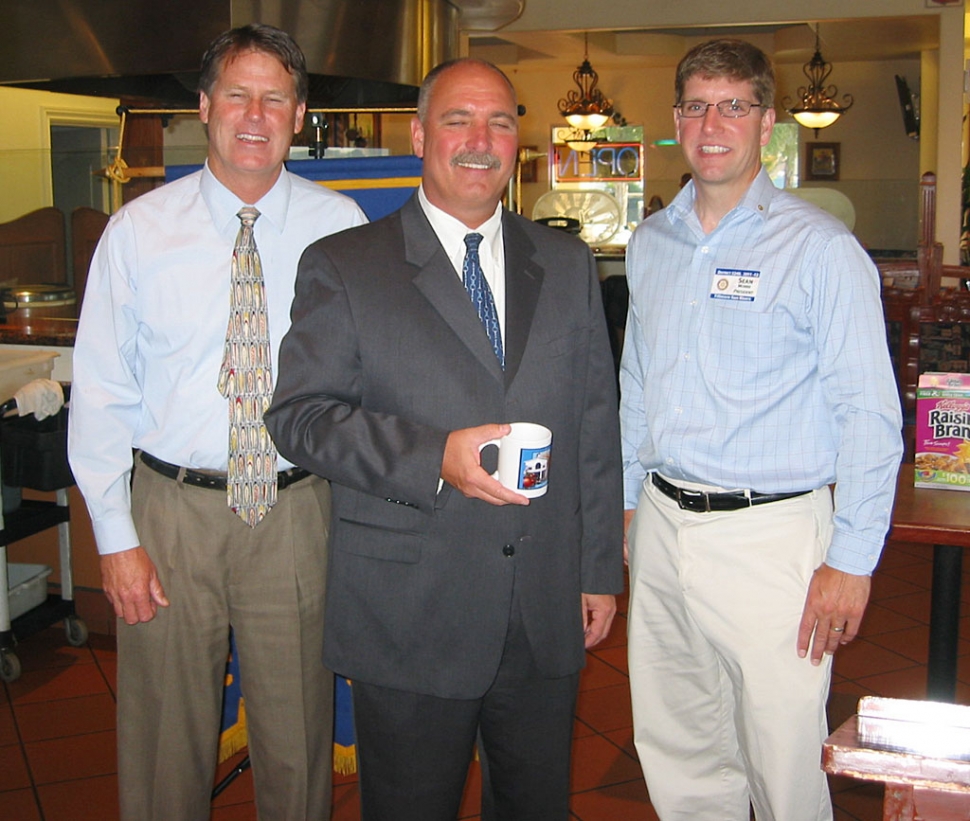 (l-r) Tim Hagel, Barry Fisher, Sean Morris.