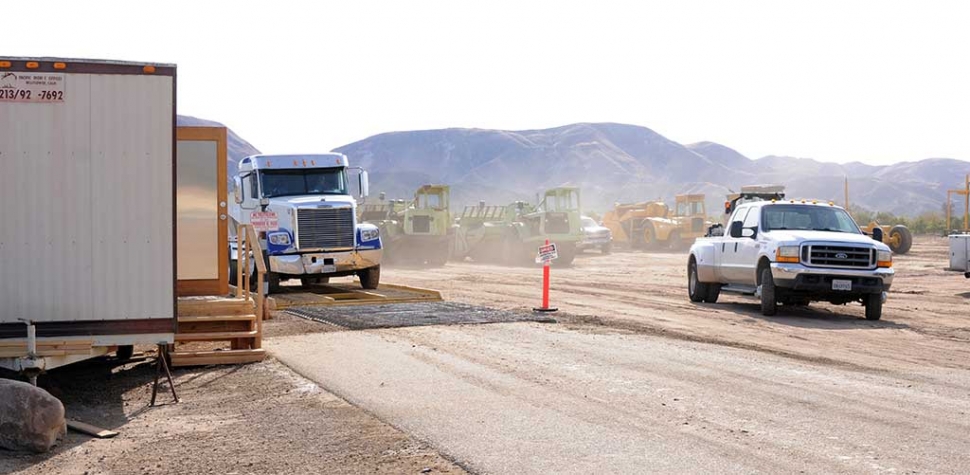 On Tuesday, January 2nd crews were seen moving dirt and equipment where Rotorcraft Support, Inc. will be building a private heliport maintenance and repair facility.