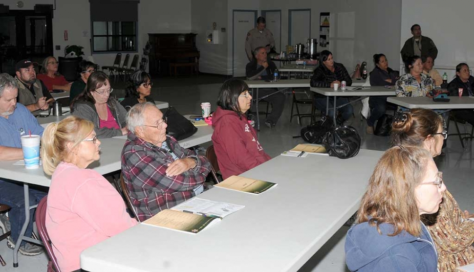 On February 21st, the Fillmore Police Department and Ventura County Sheriff’s Office began a 12-week Public Safety Academy for the community. On Wednesday, March 7th at the Fillmore Active Adult Center the Fillmore Public Safety Academy held their weekly class. This past week’s session the group had a Ventura County Superior Court Judge come and share with the group about the Criminal Justice System. The academy is designed to provide community members with an inside look at law enforcement, first responders, the criminal justice system, and other public safety agencies. Classes
are held Wednesday nights, from 7:00 PM to 10:00 PM, at the Active Adult Center, 533 Santa Clara Ave.