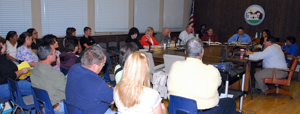 School Board meeting January 20th, 2009.