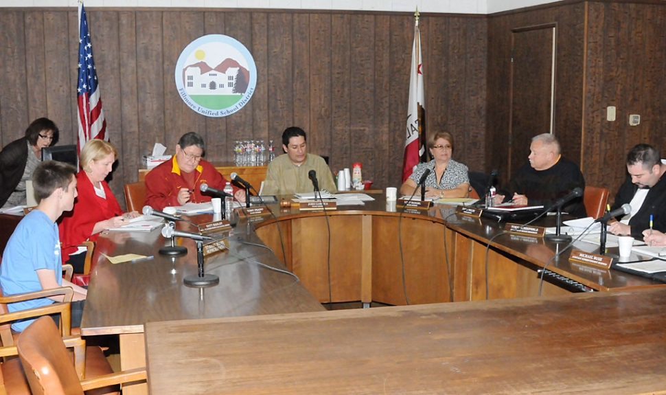 FUSD School Board Vice President John Garnica presided over the regularly scheduled meeting.