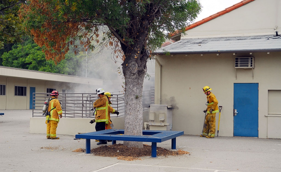 FUSD offices were left without power after a transformer was damaged by fire on Tuesday, August 18th.
