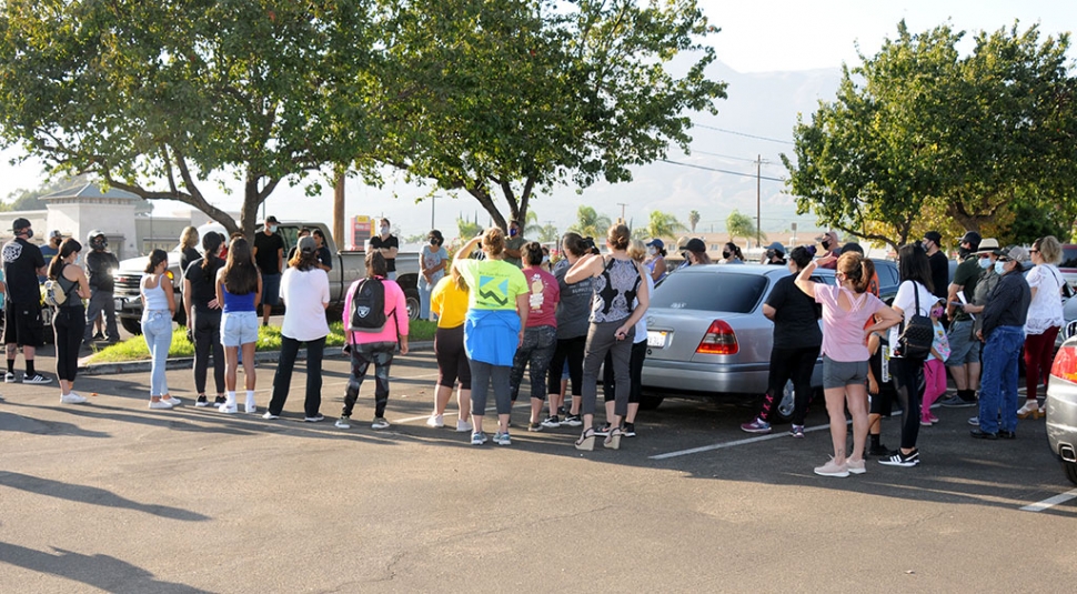 This past Monday and Tuesday, at 5pm behind Saint Francis Church, search parties were formed to help continue the search for Bertha Zermeno DeLara of Fillmore who went missing Sunday, September 20th. DeLara, who suffers from dementia, wandered away from her home in the 400 block of Mockingbird Lane in the early morning hours. Groups have been searching bike paths, parks, riverbeds and using horses and ATV’s to help in the search.