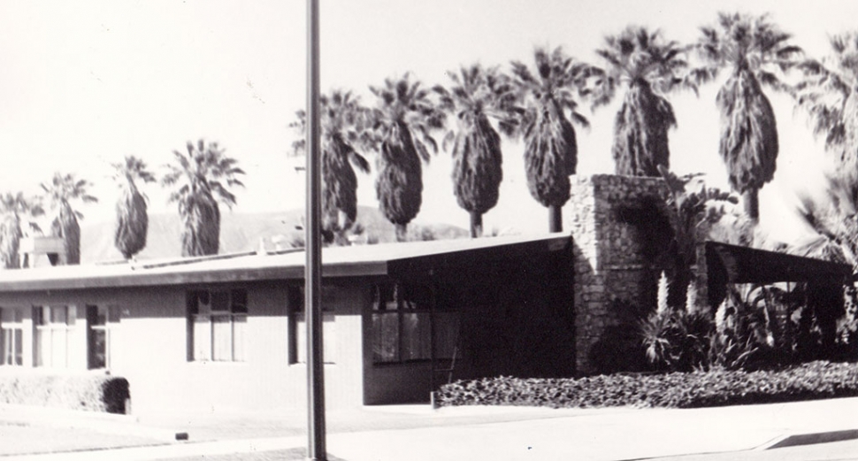 McNab Building 1968 on Sespe. This was the location of the headquarters of Sespe Land and Water Company.