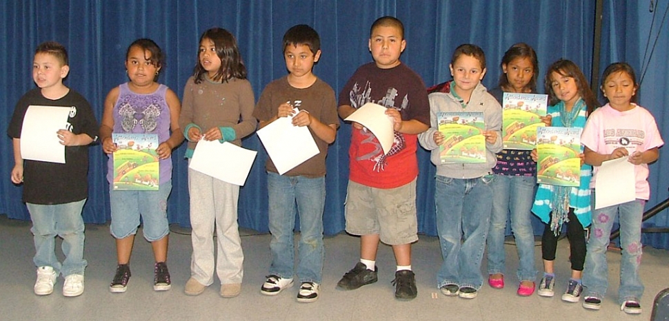 Second and Third Graders who have perfect attendance through March 2nd.
 
